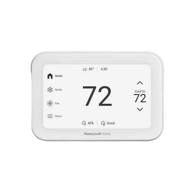 Termostato Inteligente / Pantalla Táctil 5 pulgadas / Control IAQ Humedad-VOC-CO2 / 4H-2C Bomba de Calor / Wi-Fi-Bluetooth-Matter / Video Doorbell Streaming / ENERGY STAR