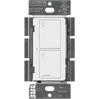 Interruptor Inteligente On/Off / 6A / 120V / Requiere Neutro / Control Remoto / LED y CFL Compatible