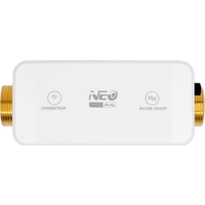 Válvula de Agua Inteligente / Medición Ultrasónica de Flujo, Presión y Temperatura / Wi-Fi y Bluetooth 5.0 / Rosca G1-1/4 BSPP con Adaptador DN25 /