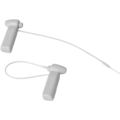 Etiqueta de Seguridad SunPro Small Griffe con Pin / RF / Bloqueo Estándar / Gris / Cordón 120mm
