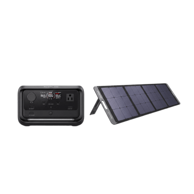 Estación de Energía Portátil / 600W AC / X-Boost 1200W / Batería LiFePO4 286Wh / Panel Solar 200W / UPS <10ms / IP67