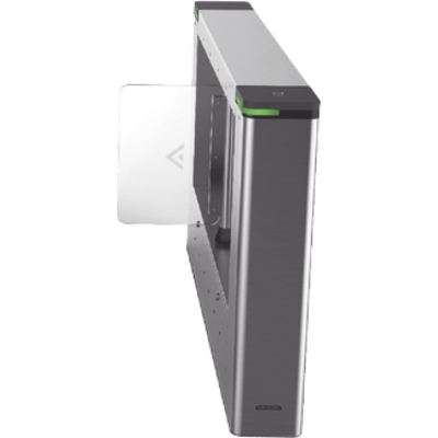 Torniquete IZQUIERDO tipo Swing para Carril de 65 cms / Incluye Lector de Tarjeta / TCP/IP / Administrable por iVMS-4200 (Requiere Torniquete Derecho) / 6,000,000 MCBF / 12 Pares de IR