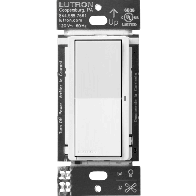 Interruptor Inteligente On/Off / 5A / 120V / Requiere Neutro / Control Remoto / LED y CFL Compatible