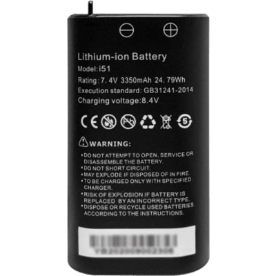 Batería Li-ion / 3350 mAh / 24.79 Wh / 7.4 V / TPTurboLite y TPTurboLite 8K / Carga 8.4 V