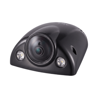 Cámara Turret IP Móvil / 2 Megapixel / Lente 2.8 mm / IR 30 m (98.4 ft) / IP68 / IK10 / Antivibración / PoE