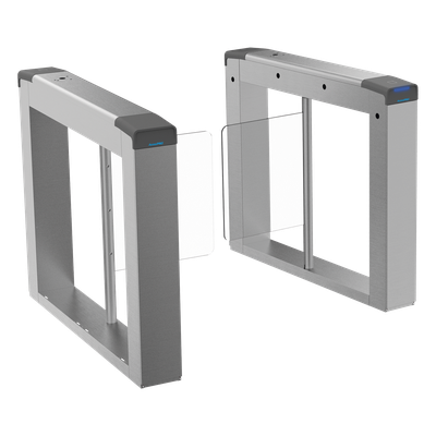 Torniquete Swing para Exterior / Carril 90 cm / Motor Brushless / 3,000,000 MCBF / 20-60 Personas/Min / IR Anti-Tailgating / -20°C a 65°C