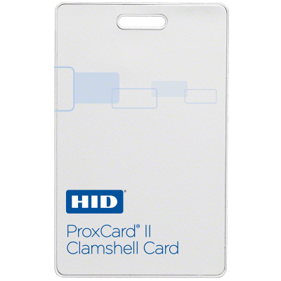 Tarjeta de Proximidad Acabado Matte ProxCard II HID Clamshell (Gruesa) / Garantía de por Vida/ (1326) / Diseño personalizado