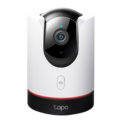 Cámara IP Pan/Tilt / 2K QHD 2688 × 1520 px / Wi-Fi 6 / Visión Starlight F1.6 / Detección IA Personas-Mascotas-Vehículos / Audio Bidireccional / Privacidad Física / microSD 512 GB
