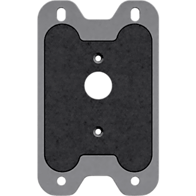 Soporte Magnético Mini Cube / Aleación de Aluminio / Color Negro / Dimensiones 80 x 50 x 5 mm (3.15 x 1.97 x 0.20 in) / Compatible con HM-TD3128T-2/G