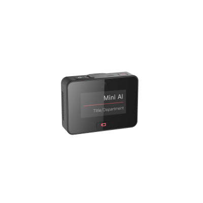 Cámara Placa de Identificación Inteligente / Pantalla E-ink 2.13" / Resolución 1600x1200 / Batería 2500 mAh 15 Horas / Wi-Fi y 4G Opcional / Grabación Audio y Video / IP67