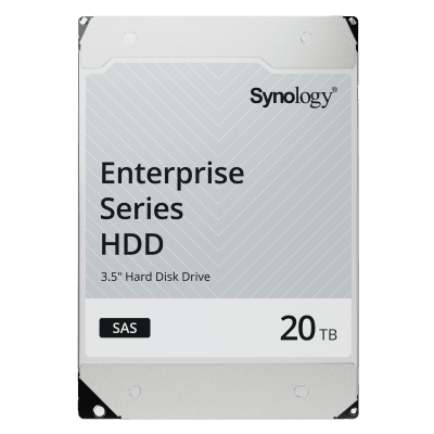 Disco Duro SAS Enterprise / 20 TB / 12 Gb/s / 7200 RPM / Caché 512 MB / MTBF 2.5 Millones de Horas / 550 TB/año