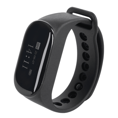Reloj Buscador IP / IPX7 / Pantalla OLED / 80-100 m (262.5-328.1 ft) Alcance / 48 Horas Standby / 10 Mensajes / 7 Idiomas / 180 mAh