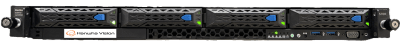 NVR / VMS WAVE Ubuntu / Rack 1U / 470 Mbps / 80 TB / Xeon 4.30 GHz / 16 GB DDR4