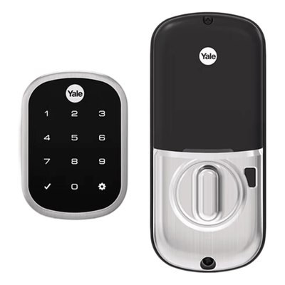 Cerradura Digital / Control Remoto / Zigbee y Z-Wave Plus / Alexa y Google Home / Puertas 35-55mm (1.4-2.2 pies) / 25 Usuarios PIN / Uso Residencial y Comercial