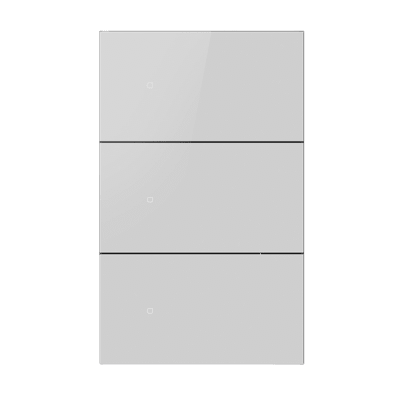 Apagador inalámbrico ZigBee 110-220V 3 GANG, color blanco