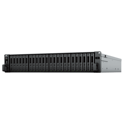 Servidor de Almacenamiento Todo Flash / 24 Bahías SSD SATA 2.5" / Intel Xeon D-1541 8 Núcleos / 16 GB ECC DDR4 Ampliable a 128 GB / 356,500 IOPS Lectura / 129,400 IOPS Escritura / 4x 1GbE + 2x 10GbE
