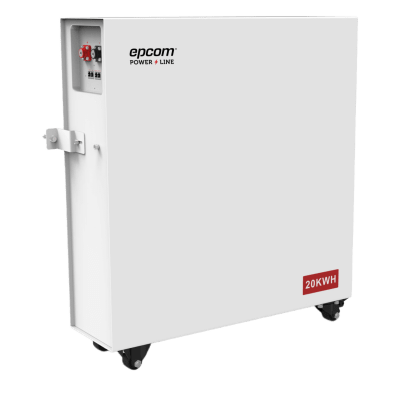 Batería LiFePO4 / 20 kWh / 51.2 Vcc / 392 Ah / Exterior IP65 / Floor Mounted / Escalable a 120 kWh