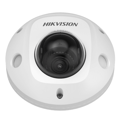 Cámara Domo Móvil / 2MP / Lente 2mm / WDR 120dB / IP67 IK10 / IR 98 Pies / PoE / -30°C a 75°C