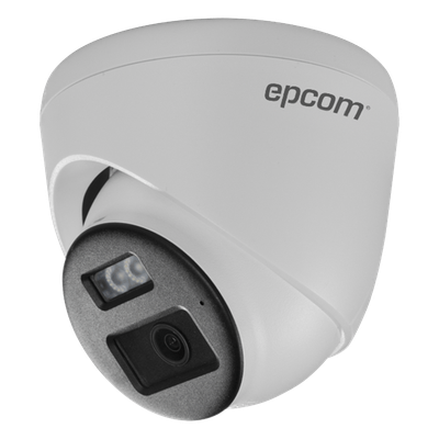 Cámara Bala TURBOHD / 4K 8 Megapixel / Dual Light 30 m (98.4 ft) IR + 20 m (65.6 ft) Luz Blanca / Audio Bidireccional Full Duplex / IP67 / Coaxitron 120 m (393.7 ft)