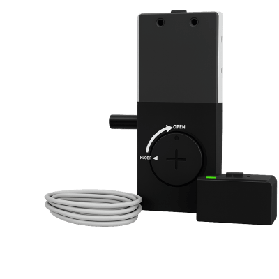 Cerradura Electrónica / 12V DC / IP40 / Puertas de Garage Motorizadas / Bloqueo Automático / -20°C a +60°C (-4°F a 140°F)
