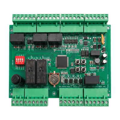 Tarjeta controladora / 4 bollardos independientes / Exterior / Control de acceso