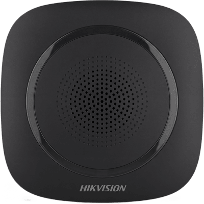 Sirena Inalámbrica Interior / 110 dB / Estrobo Azul / 433 MHz / AES-128 / 3 Tipos de Alarma