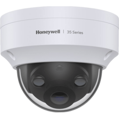 Cámara Mini Domo IP Serie 35 de 8 megapíxeles, IR inteligente 40 m, WDR 120 dB, IP66/IP67/IK10, PoE