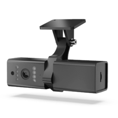 Dashcam Dual / 1280x720p Full HD / H.265 / Visión Día y Noche / 120° H / MicroSD 128 GB / Compatible FMC125 y FMC650
