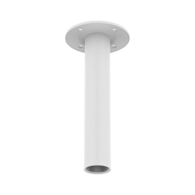 Soporte de Techo / Carga Máxima 10 kg / Aluminio / Base 140 mm / Color Blanco / Certificaciones EAC UL CE FCC