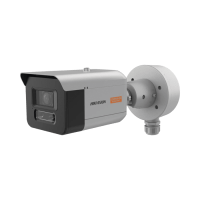 Bala IP / 4 MP / Lente Mot. 2.7-13.5 mm / Polímero Anticorrosivo / ColorVu / Dual Light 50 m / WDR 130 dB / IP68 / IK10 / ONVIF