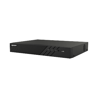 DVR Pentahíbrido / 8 Canales (4 TURBOHD + 4 IP) / 8 Megapixel (4K) / Audio Bidireccional por Coaxitron / AcuSense / H.265+ / 1 Bahía HDD hasta 10 TB