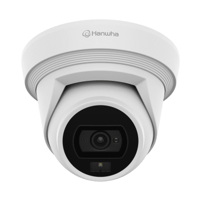 Cámara IP Antivandálica Flat-Eye / 8MP / Lente Fijo 3mm / Dual Light 98.4ft / WDR 120dB / IP67 / H.265 & WiseStream / IA Personas y Vehículos
