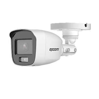 Cámara Bala TURBOHD / 2 Megapixel / Dual Light 20 m (65.6 ft) / Audio por Coaxitron / Gran Angular 100° / IP66 Metálica