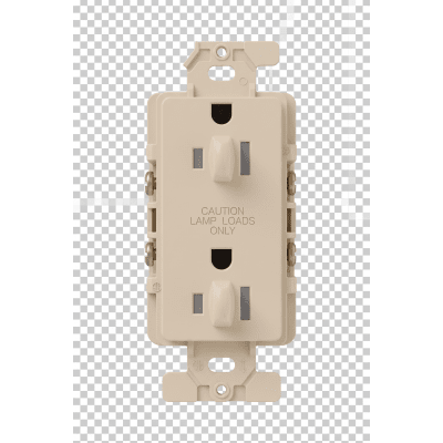 Tomacorriente Dúplex / 15 A / 125 V~ / Formato Decorador / Acabado Toupe / Línea Satin Colors