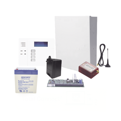 Panel de Alarma VISTA-48LA / 8 Zonas Cableadas + 40 Inalámbricas / 48 Usuarios / 3 Particiones / Comunicador 4G LTE-M / Teclado 6160RF