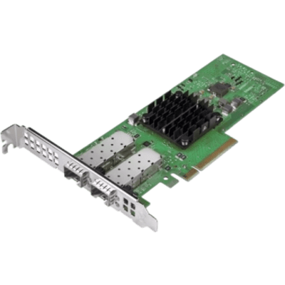 Tarjeta de Red PCIe Dual Port / 2 x SFP28 / 10GbE / 25GbE / Chipset Broadcom BCM57414 NetXtreme-E / Low Profile