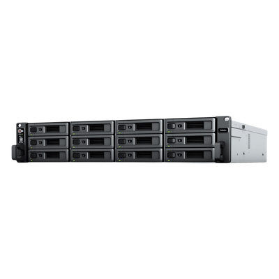 Servidor NAS Rack / 12 Bahías / 2U / 216 TB Expansible a 432 TB / 10GbE / Rendimiento 3500/1700 MB/s