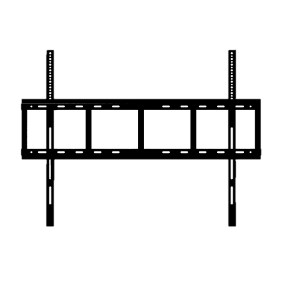 Soporte de Pared para Pantalla Interactiva / Compatible 75" y 86" / Fijación Robusta / Diseño Profesional
