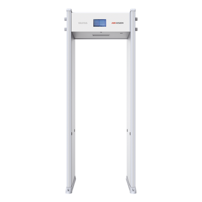 Arco Detector de Metales / 18 Zonas / Pantalla LCD 7" / Sensibilidad 999 Niveles / Detección 25 mm / Conteo de Personas IR