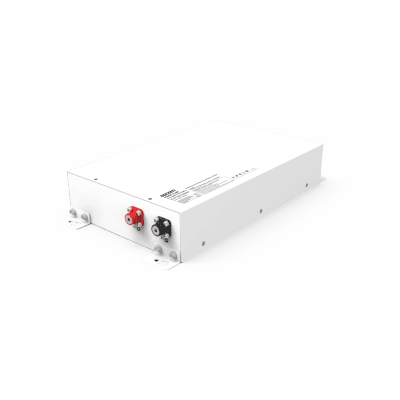 Batería de Litio LiFePO4 / 12.8 Vcc 100 Ah (1280 Wh) / Corriente Máxima 80 A / Case Metálico IP30 / Ciclo de Vida >3500 Ciclos / Montaje en Pared
