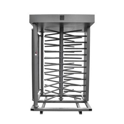Torniquete Sencillo / Cuerpo Completo / Interior/Exterior / 100% Acero con Pintura Gris / EJE CENTRAL con Pintura Gris / Acabado de Lujo / Alto Tráfico