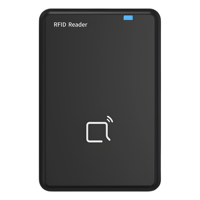 Lector de Tarjetas de Escritorio / Multi-Frecuencia 125 kHz y 13.56 MHz / BLE / NFC / USB Plug and Play / Compatible Windows e iOS