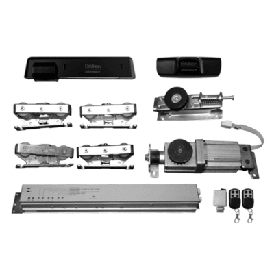 Sistema de Automatización para Puerta Deslizable / 150 kg / 5.8 m (19 ft) / Bloqueo de Motor Integrado / Color Blanco