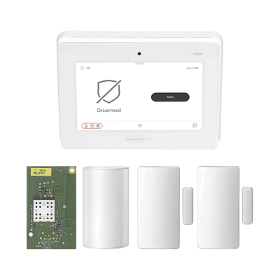 Panel Alarma / Pantalla 7" / Wi-Fi Z-Wave Plus / 127 Zonas / PIR 12 x 17 m (39.4 x 55.8 ft) / 2 Contactos