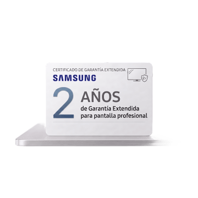 Extension de garantia 2 años adicionales para pantallas profesionales modelo BE43F