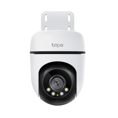 Cámara PTZ IP / 2K 3 Megapixel / 360° Panorámica Horizontal / 130° Vertical / Visión Nocturna Color / IR 29.9 m (98 ft) / Wi-Fi 2.4 GHz / IP65
