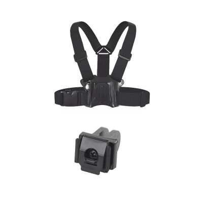 Arnés de Pecho / Hebilla Telescópica Ajustable / Conexión Enchufable / Compatible DS-MH2311 y DS-MCW406