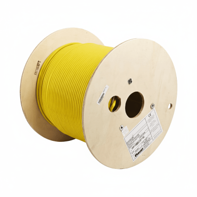 Bobina de Cable Blindado F/UTP / Cat6A / 23 AWG / 10GBase-T / 500 MHz / LSZH / 305 m (1000 pies)