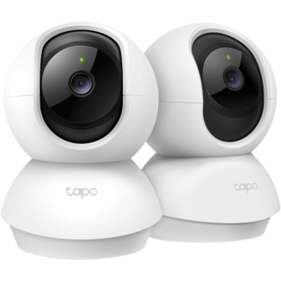 Cámara IP Wi-Fi Pan/Tilt / 2K 3 Megapixel / Visión Nocturna Starlight 9 m (29.5 ft) / Cobertura 360° Horizontal / Audio Bidireccional / MicroSD 256GB