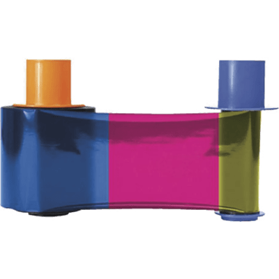 Ribbon para DTC1250e /DTC1000, YMCKO (Full Color)/ 250 imagenes para impresora DTC1250e